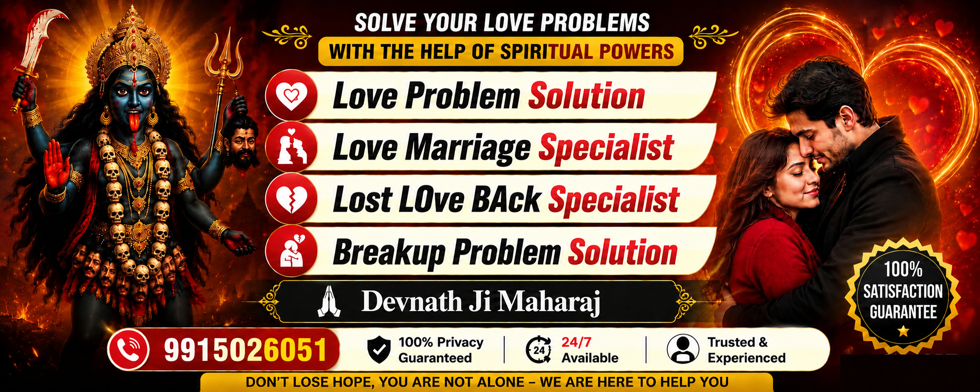 Devnath Ji Maharaj — Solve Your Love Problems